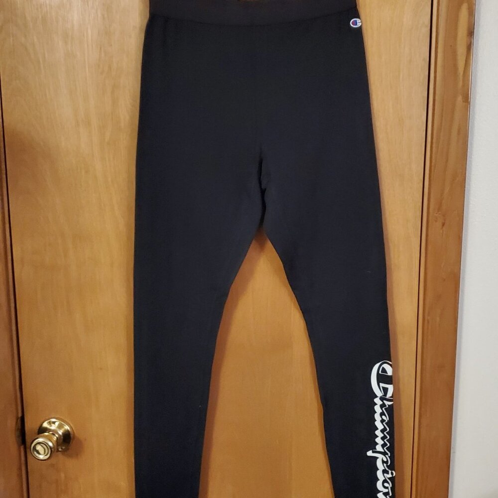 Champion Authentic Athletic Wear Leggings Womens Medium Black NWOT - Picture 2 of 5
